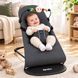 Дитячий шезлонг Spoko Baby крісло гойдалка сірий  425801 фото 6